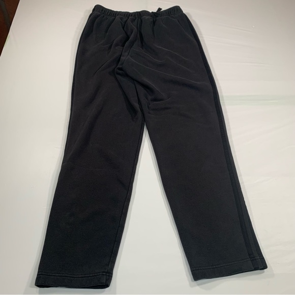 Adidas Unisex Track Fleece lined Jogger Pants Black Meduim - Picture 13 of 14